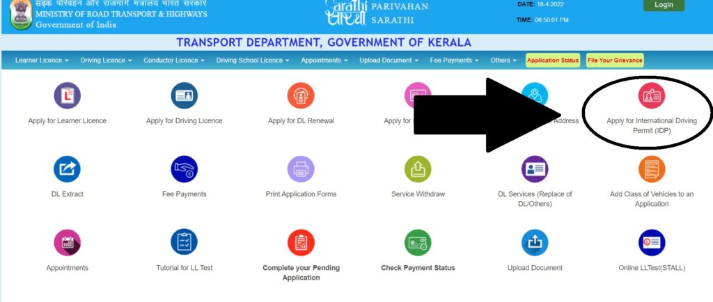 apply-online-international-driving-license-kerala-india